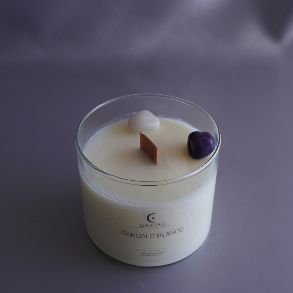 Vela Sándalo Blanco - Image 2